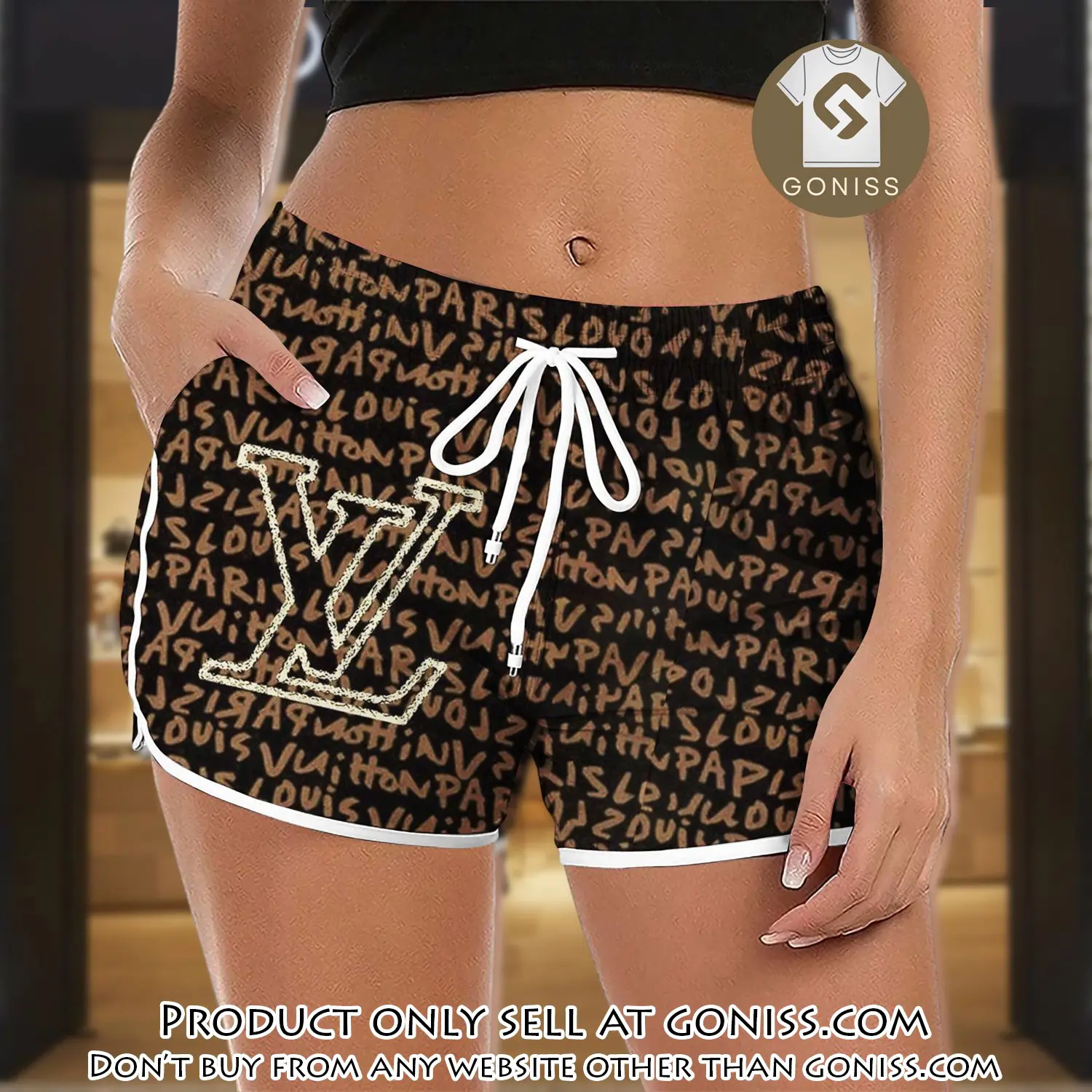 Limited edition lv women shorts lady beach shorts wms1020 gn1224428